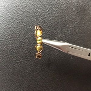 Trinity freshwater pearl ring